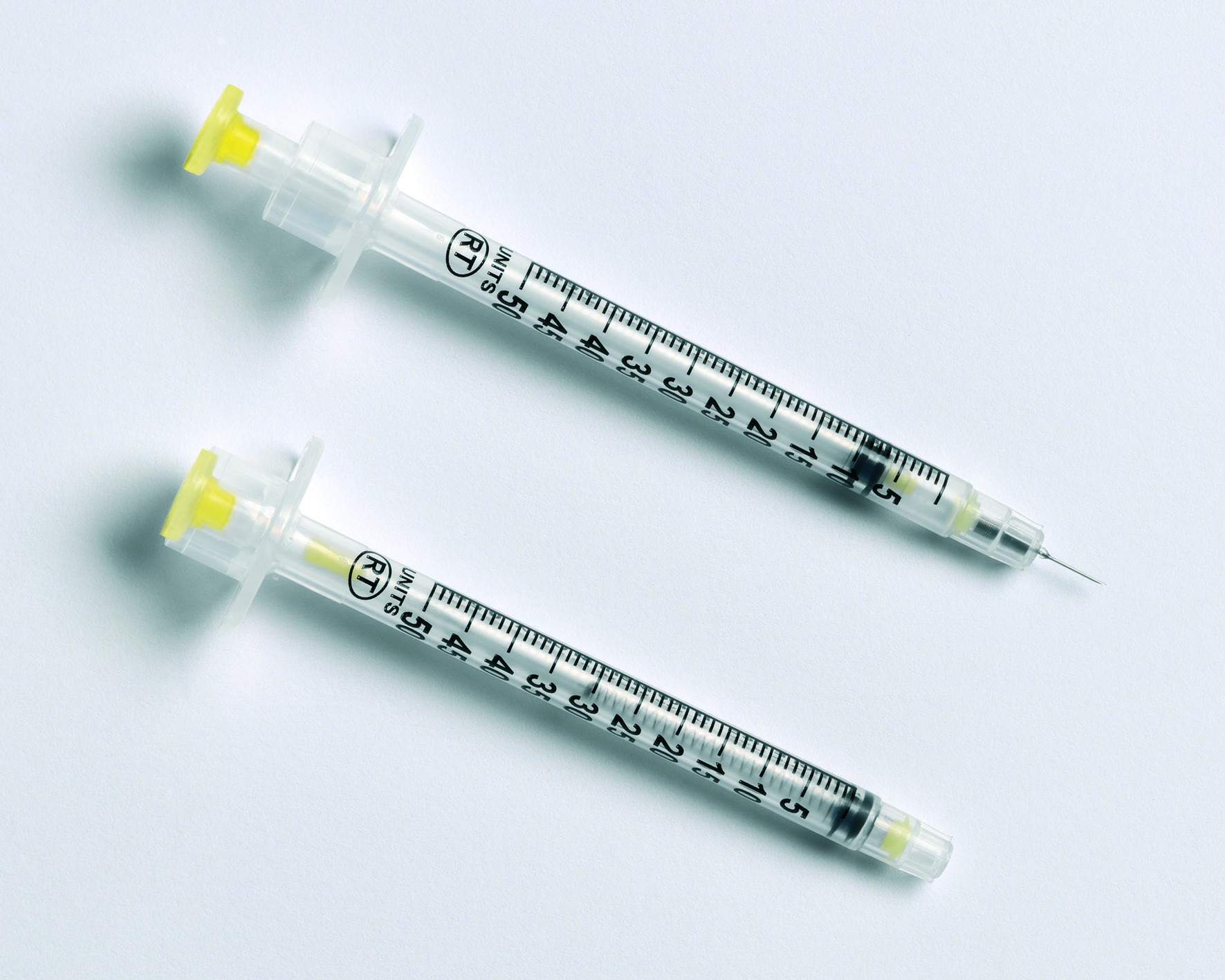 Seringue insuline 1ml avec aiguille sertie 30G ou 29G